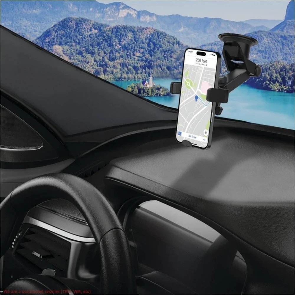 Energizer Car Accessory Dash and Window Extendable Mount, New Open Box